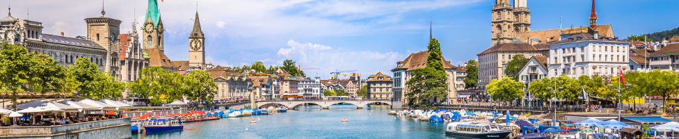 Blick Zürich Innenstadt